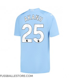 Günstige Manchester City Manuel Akanji #25 Heimtrikot 2023-24 Kurzarm